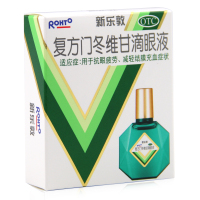 曼秀雷敦 新乐敦 滴眼液复方门冬维甘 13ml 眼药水眼疲劳结膜充血