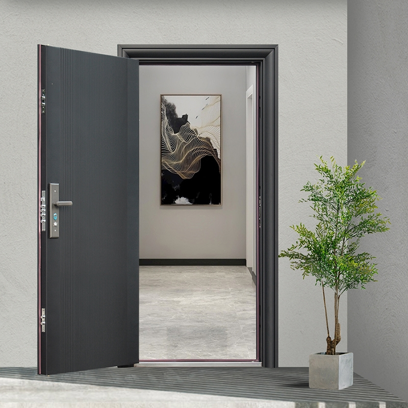 古达家用入户门室内出租房间大门进户门外子母门钢质工程单开门