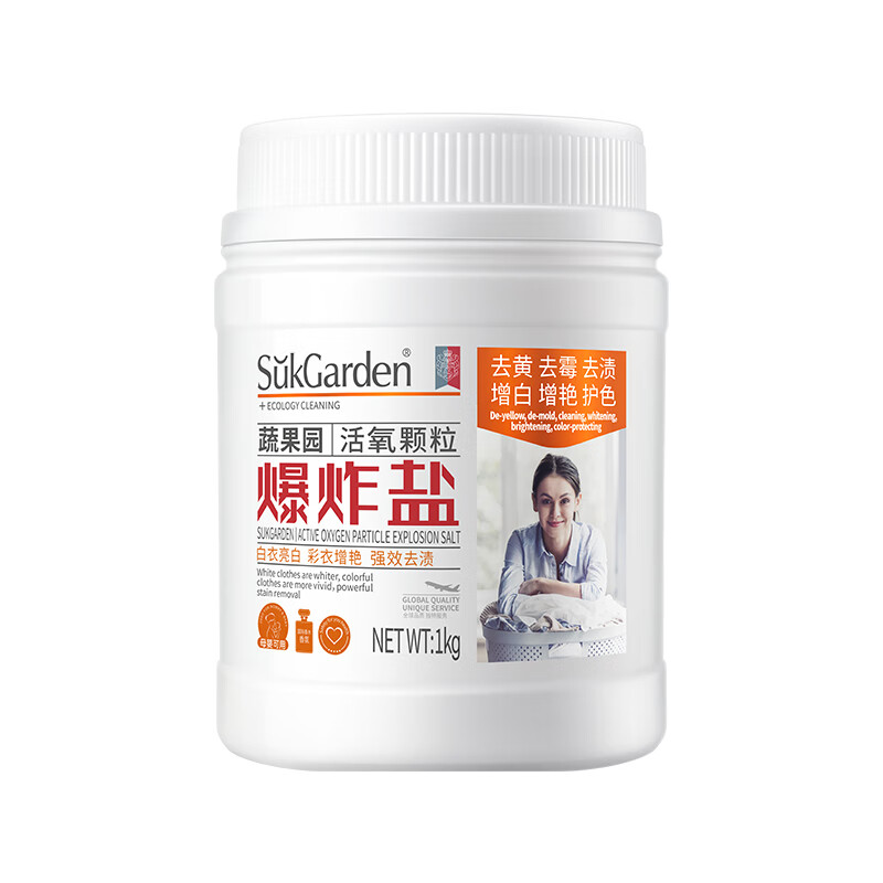 蔬果园 活氧颗粒爆炸盐1kg