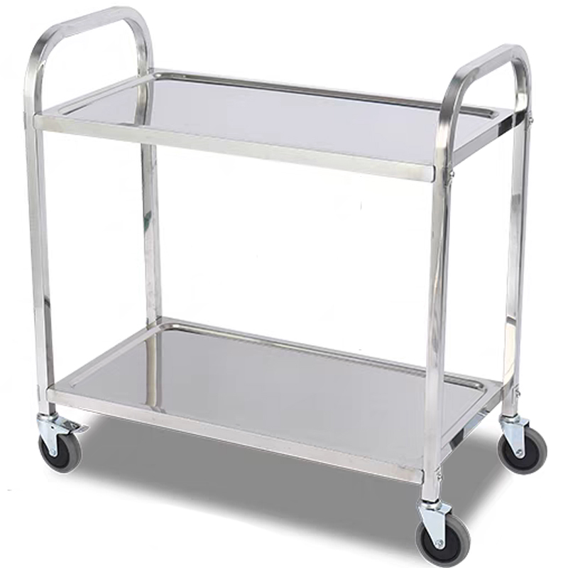 河洛伟业不锈钢餐车高清大图