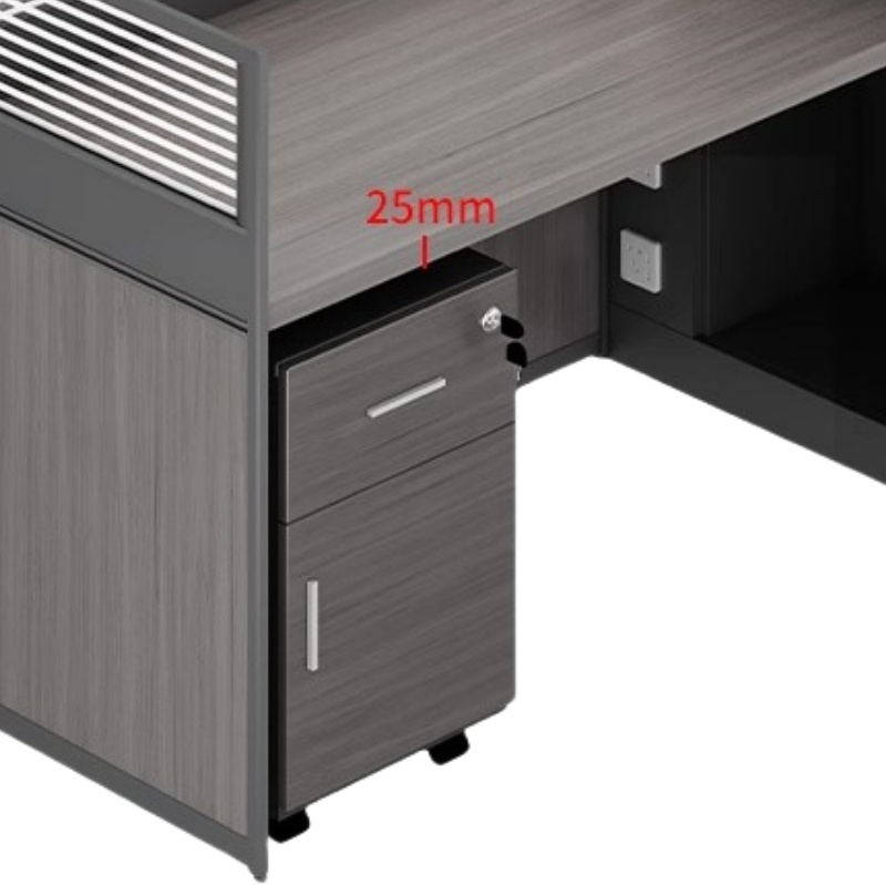 豫龙都办公桌单人位张高清大图