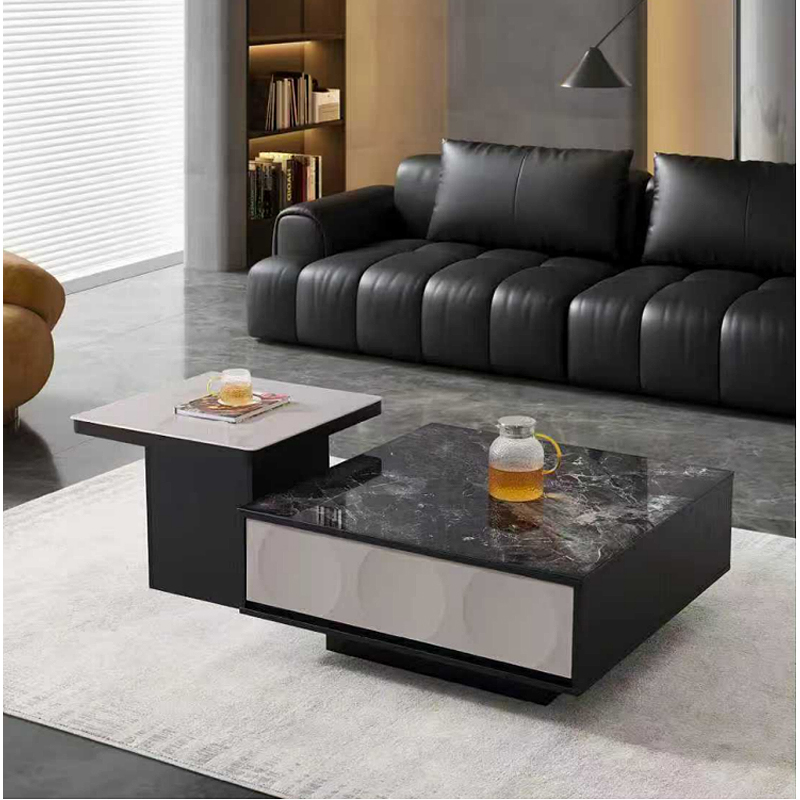 沃灏 茶几组合（主几：900*900*400 边几：600*600*500）高清大图