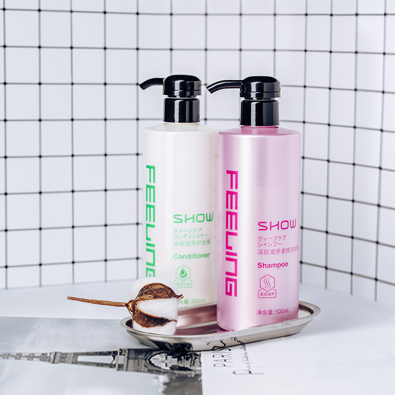 Feeling菲灵深层滋养洗发水护发套装500ml*2烫染修护 李佳琦推荐