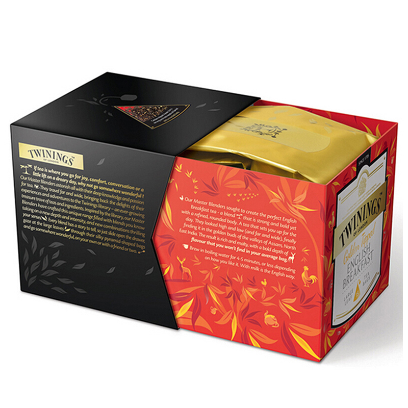 英国川宁(TWININGS) 金毫英式早餐红茶15包*3g 波兰进口茶叶袋泡茶包