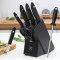 双立人(ZWILLING)Twin Point S 刀具8件套32871-010 切菜刀剁骨刀蔬果刀剪刀磨刀棒削皮刀组合