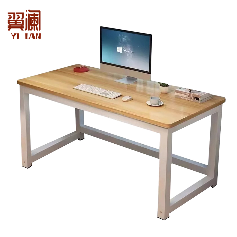 翼澜 钢架电脑桌 160cm 张高清大图