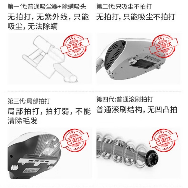 莱克吉米(JIMMY) B501Slim除螨吸尘器 除螨神器高清大图