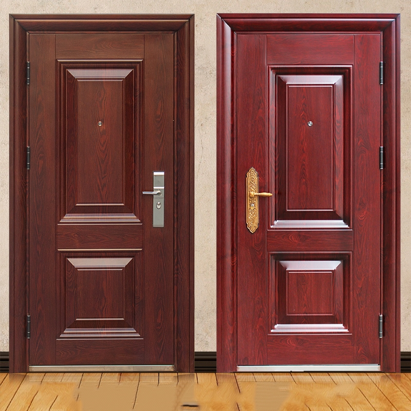 古达定制甲级防盗门家用入户门钢质进户外工程丁级出租房间室内开单门