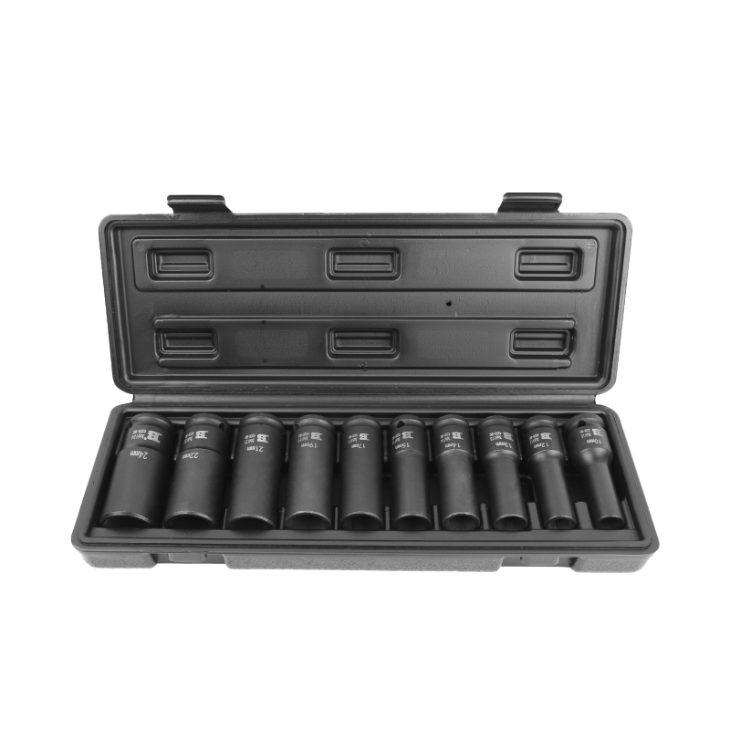 波斯(BOSI) 荧光系列10件12.5mm系列风动长套筒组套 10件套 套