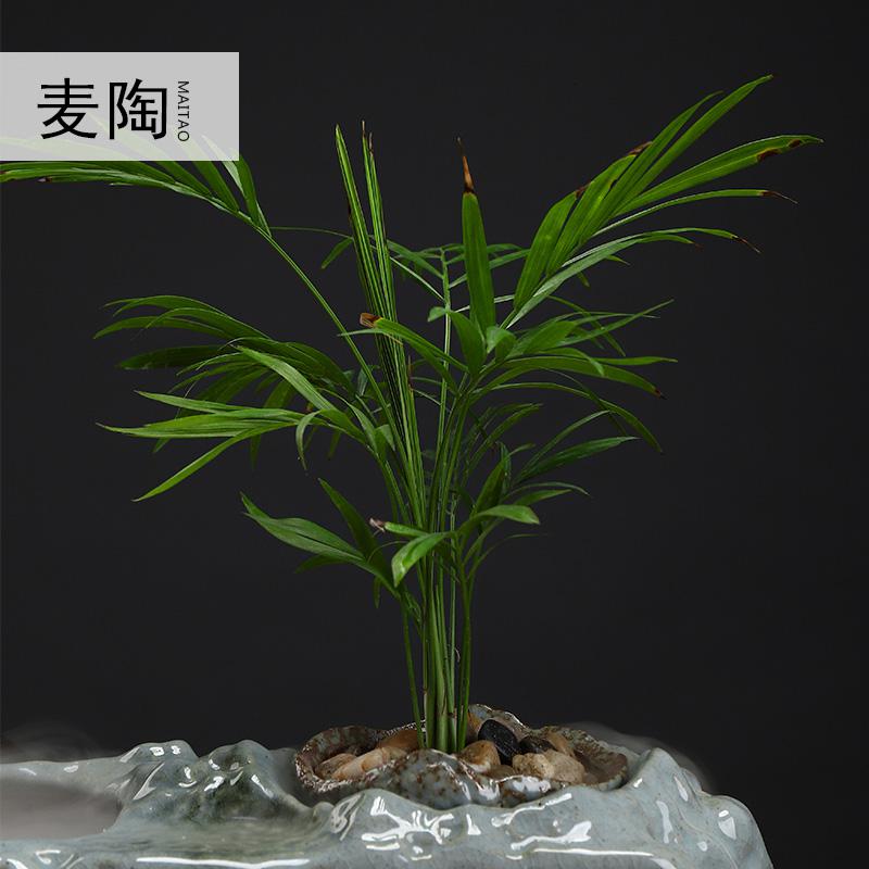 美帮汇创意流水器喷泉摆件家居客厅办公室加湿器开业礼品高清大图