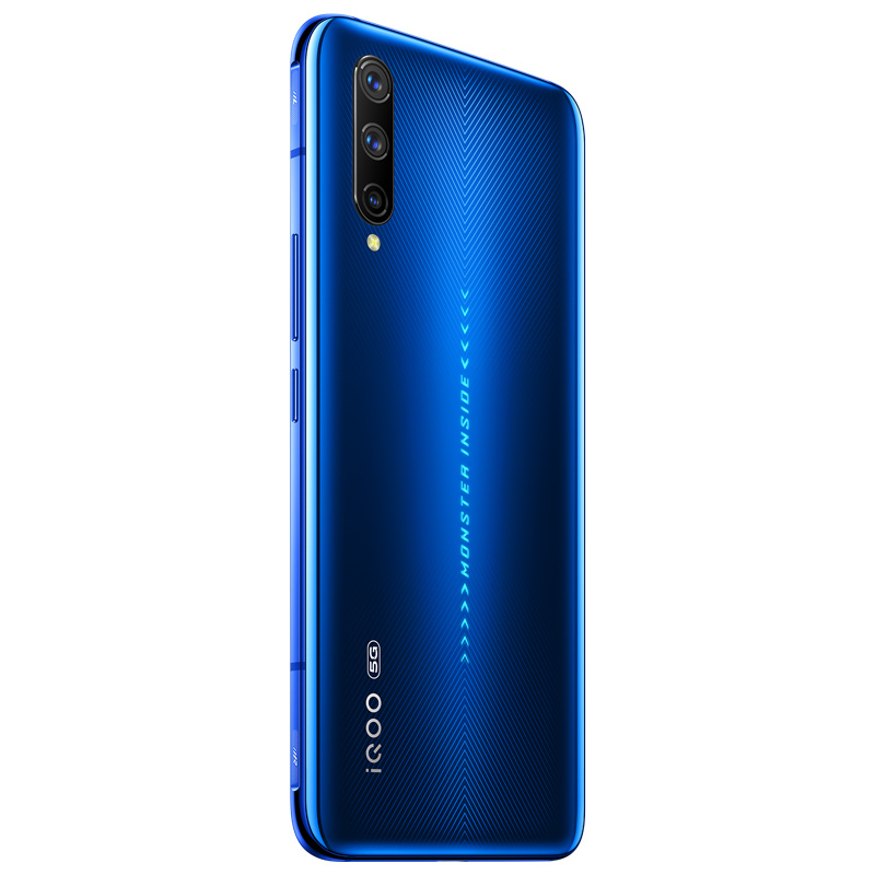 vivoiqoopro5g版8128g勒芒蓝高通骁龙855plus手机4800万ai三摄44w超