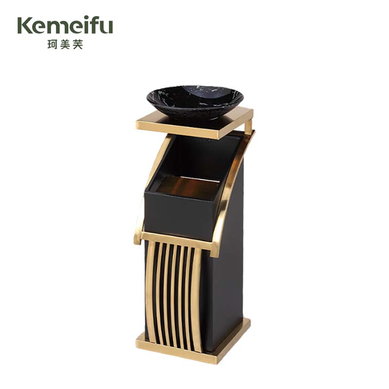 珂美芙 不锈钢垃圾桶 KMF21 个高清大图