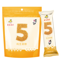 永和吾谷纯豆浆粉180g*2高蛋白营养早餐家用非转基因大豆(18g/条×10)