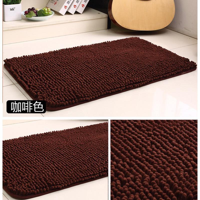 美帮汇雪尼尔长毛厅床边地垫卫生间浴室垫 可定制地垫地毯高清大图