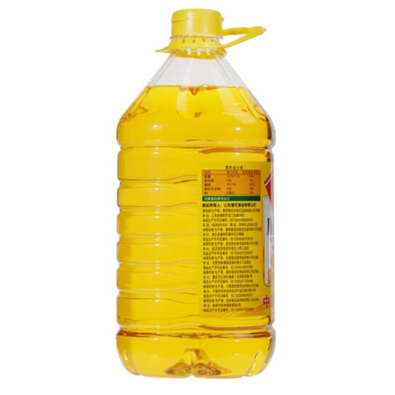 鲁花 非转基因 压榨玉米油 5L