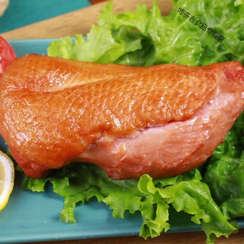 果木烤鸭胸200g*2只熏鸭胸肉真空加热即食鸭脯火锅食材图片