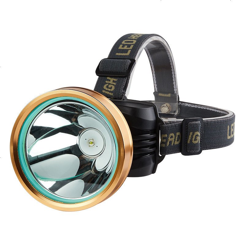 狂风led头灯强光充电远射3000米头戴式手电筒超亮夜钓捕鱼矿灯