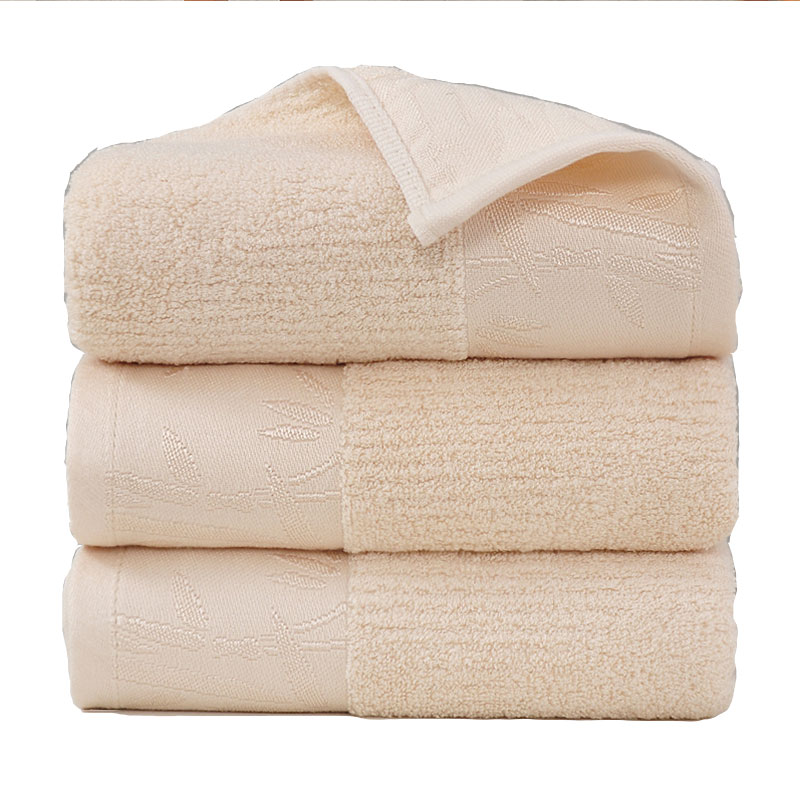 安琪尔家纺两条装竹双股竹纤维毛巾34*74条