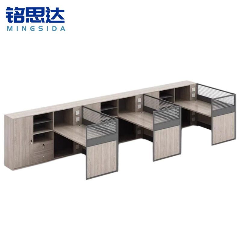 铭思达 屏风工位 三人 张高清大图