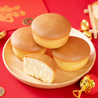 港荣蒸有心年货礼盒1127g健康早餐食品零食礼盒网红小面包