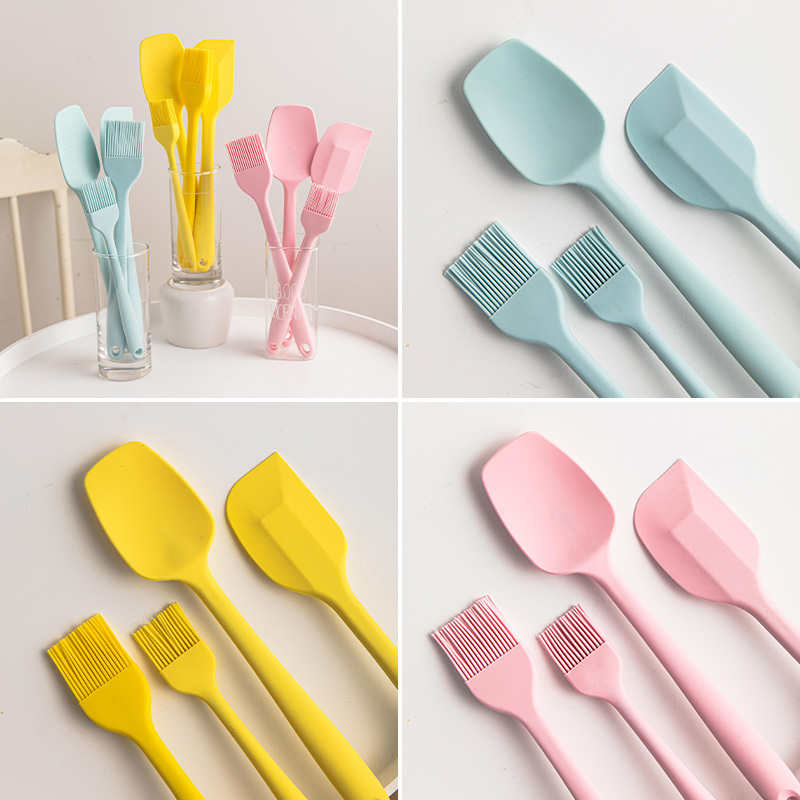 耐高温硅胶刮刀 一体式刷烘焙奶油刮板抹刀铲子 抹刀