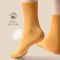 恒源祥袜子女士中筒纯棉长袜棉春秋四季透气ins潮女袜