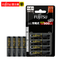 FUJITSU富士通高容量7号镍氢充电电池HR-4UTHC(4B) 4节装 数码相机闪光灯玩具 充电电池家用