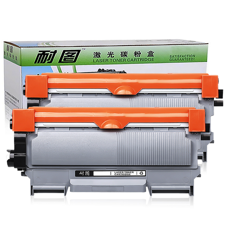 耐图 兄弟TN-2215粉盒 适用brother MFC-7460DN碳粉盒MFC-7470D DR2250硒鼓架 墨盒 TN-2215粉盒2个