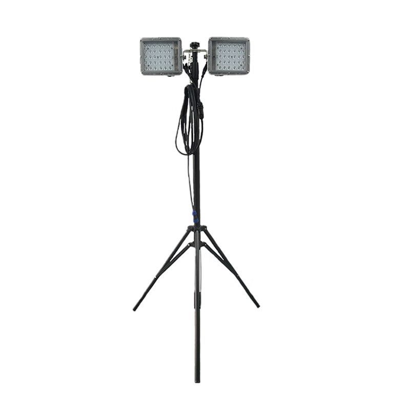 顶火 GMD2668E8 220V IP66 2*50W 6300K LED 照明储能装置移动灯 (计价单位:台) 黑色