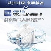 海尔（Haier）10kg洗衣机XQB100-BZ108 家用直驱变频全自动波轮洗衣机 一级能效 抗菌桶自洁 智能预约