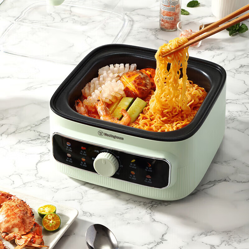 西屋(WESTINGHOUSE) 多功能电蒸锅 家用大容量 上蒸下煮 高温蒸汽立体环绕 WZL23D高清大图