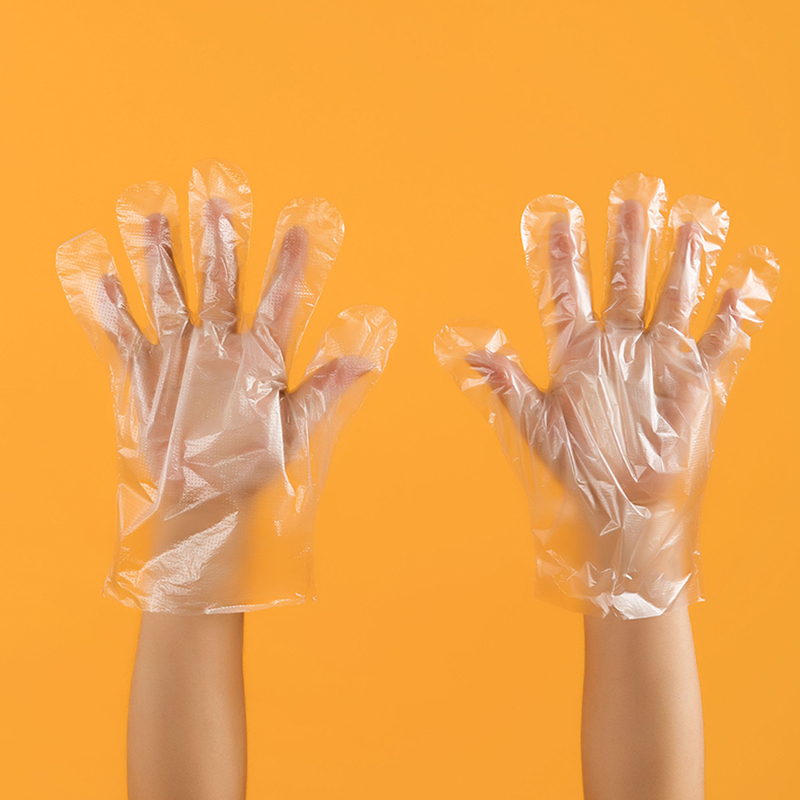 茶花 一次性PE手套(100只)/套高清大图