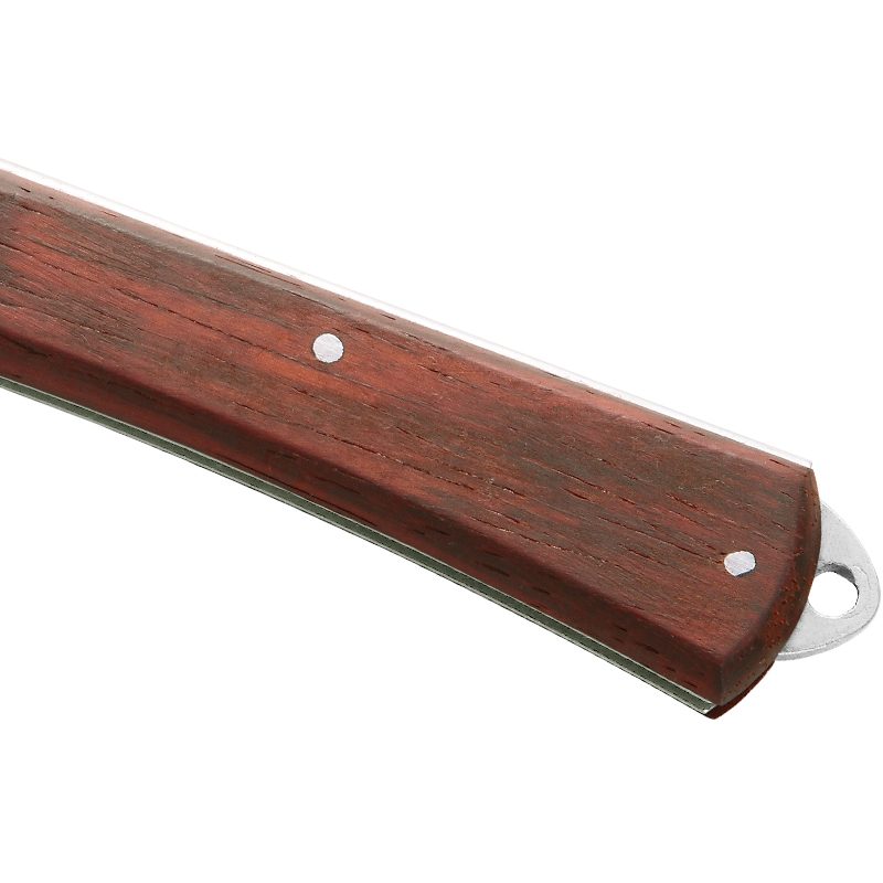 捷普森 电工刀 弯刃木柄高清大图