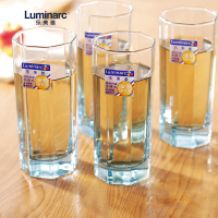 Luminarc乐美雅玻璃壶(1.1L)玻璃杯(280ml)水壶水杯茶杯水杯酒具套装(一壶四杯)J5263不保温