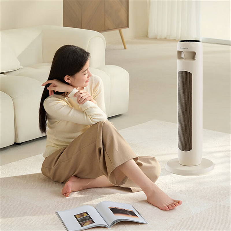 艾美特AIRMATE塔式暖风机 纯白语音控制HP21-SR100高清大图