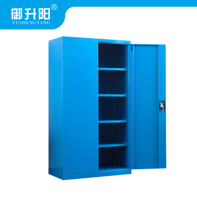 御升阳 重型工具柜/车间工具收纳柜储物柜(颜色蓝 灰白可备注) 五层无挂板 YSY-GJG-01高清大图