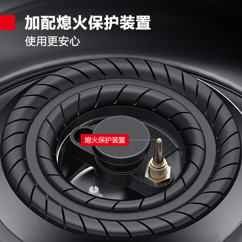 德玛仕 SPTY5/20-A特征YFBZ-4(含安装)商用电磁炉 304材质 煲仔炉四眼多头猛火灶 液化气