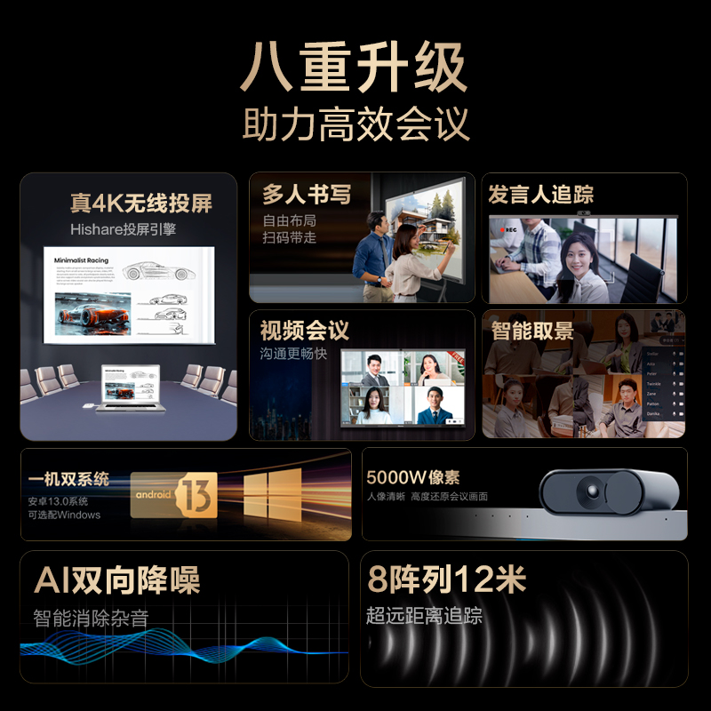 海信(Hisense) 会议平板电视 98MR6E高清大图