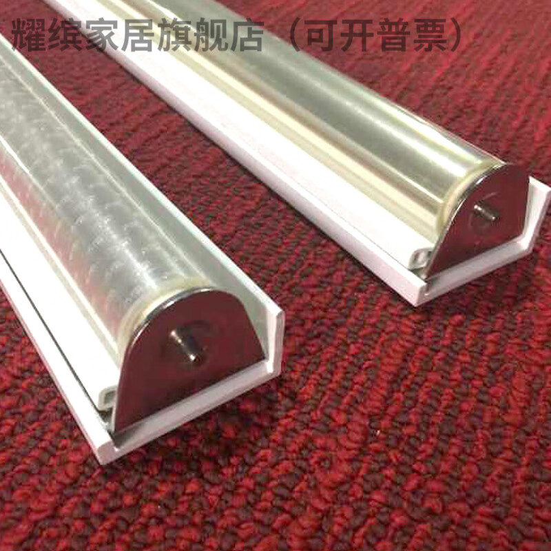 翊橙冷柜拉帘夜幕帘展示柜夜幕帘风幕柜食品保温帘伸缩拉帘透明卷帘高清大图