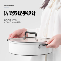 长虹(CHANGHONG) 电火锅CDR-13K1分体式炖锅涮烤一体锅多功能电煮锅 家用大容量电炒锅 3.5L带煎盘