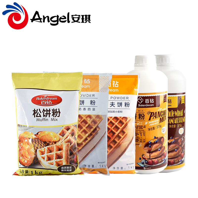 百钻 Bakerdream 面粉百钻松饼粉华夫饼粉家用diy做煎饼原味松饼预拌粉 烘焙原料铜锣烧烘焙原料烘焙食品家庭烘焙 价格图片品牌报价 苏宁易购安琪酵母旗舰店