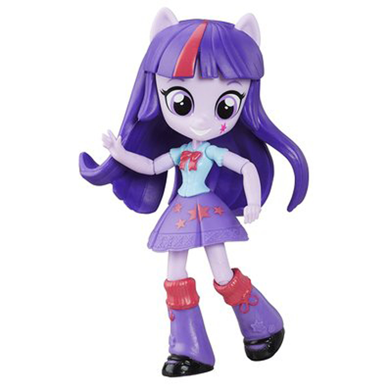 [苏宁自营]孩之宝(Hasbro)小马宝莉小马国女孩迷你娃娃经典系列紫悦B6360/B490儿童玩具动漫周边节日生日礼物