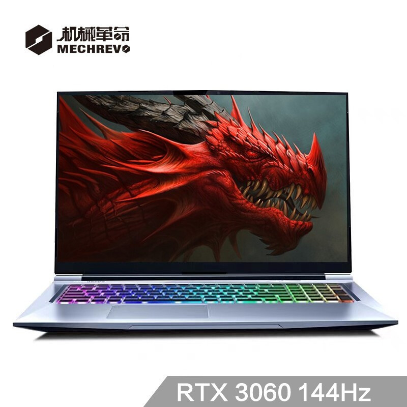 [预售]机械革命(MECHREVO)蛟龙7E 17.3英寸游戏本轻薄本笔记本电脑(AMD R9-4900H 16G 1T固态+2T机械 RTX3060 6G独显 144Hz 定制版