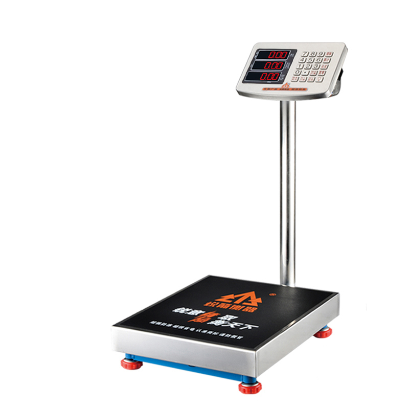 锐箭衡器150kg不锈钢按键商用台秤150公斤电子秤高精度精准防水称视频