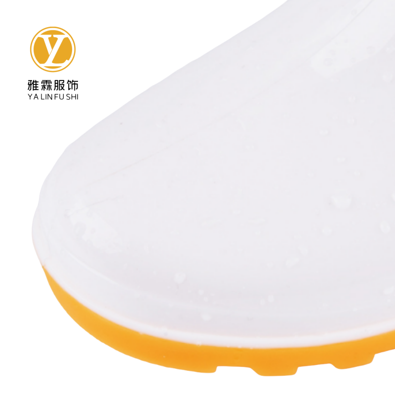 雅霖服 白色高筒雨鞋YL-YX82011 双高清大图