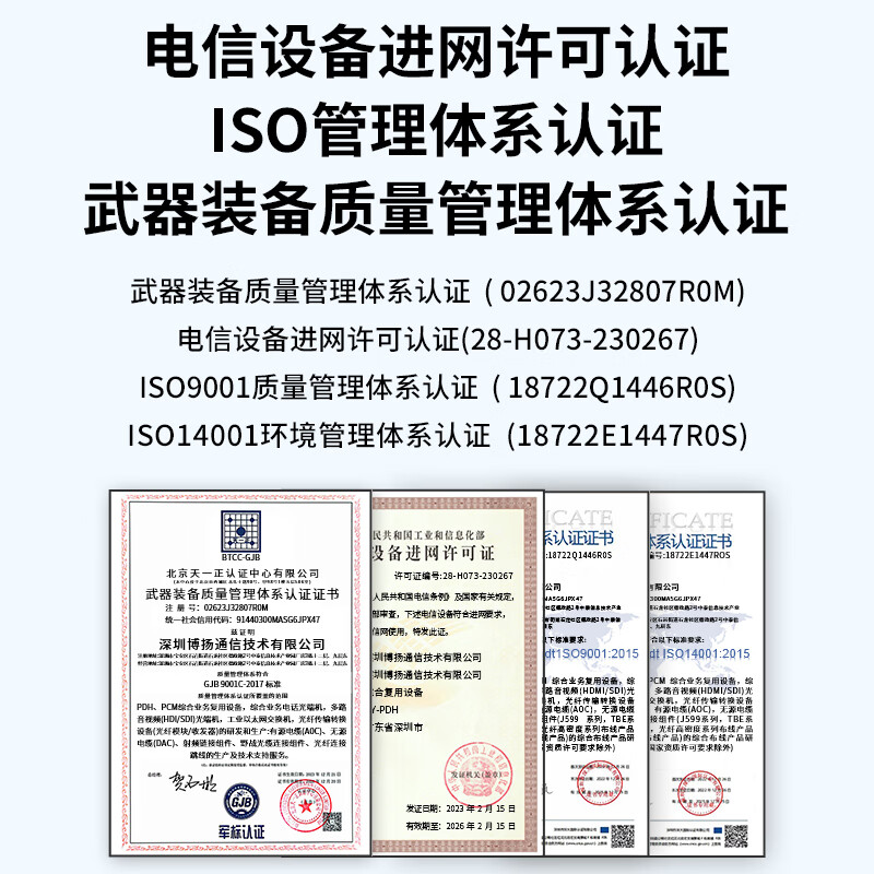 博扬(BOYANG)综合业务光端机 16E1+60路电话+4路千兆网络+2路百兆网络 LC单纤20KM 双电源 1对BY高清大图