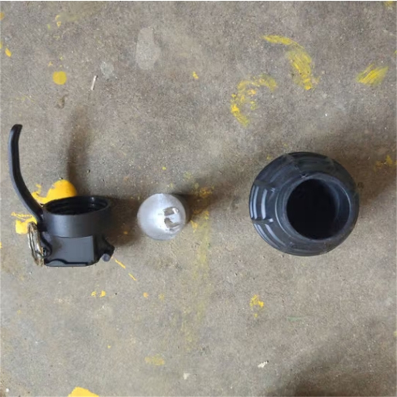 82-2式模拟雷教练弹 82式橡胶雷模拟器材桔色声光教练弹 橡胶82-2一代黑色100克一个高清大图