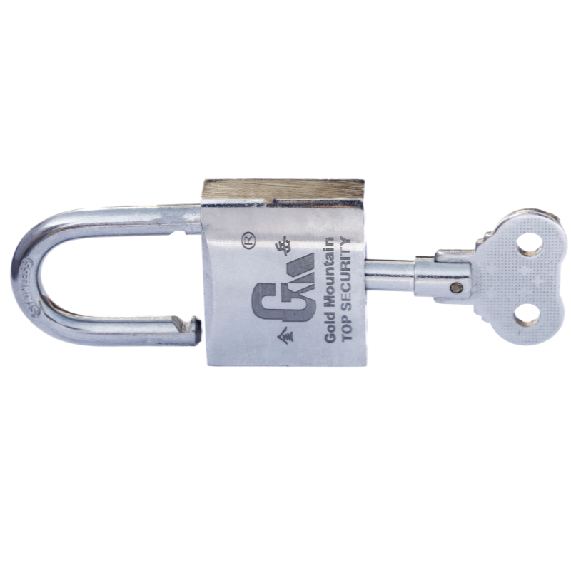 金岳 电镀铜锁 35mm 35*15*59mm (银色)高清大图