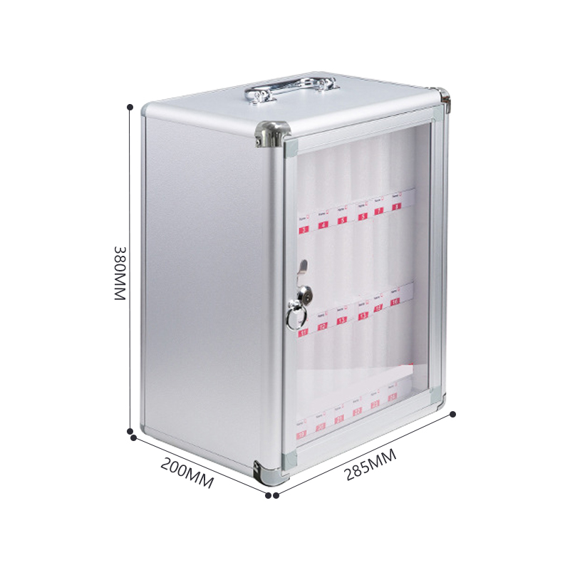 臻远 ZY3112016 手机保管箱壁挂式存放柜带锁手机柜保管柜寄存箱手机箱 24位高清大图