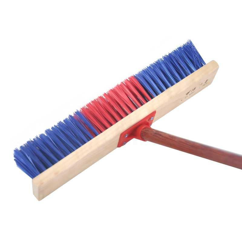 1木质长柄地刷清洁刷子硬毛浴室刷地板刷大理石刷30cm刷头
